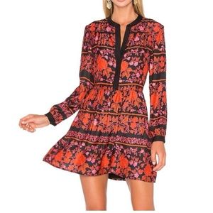 CUPCAKES & CASHMERE long sleeved short dress - MEDIUM